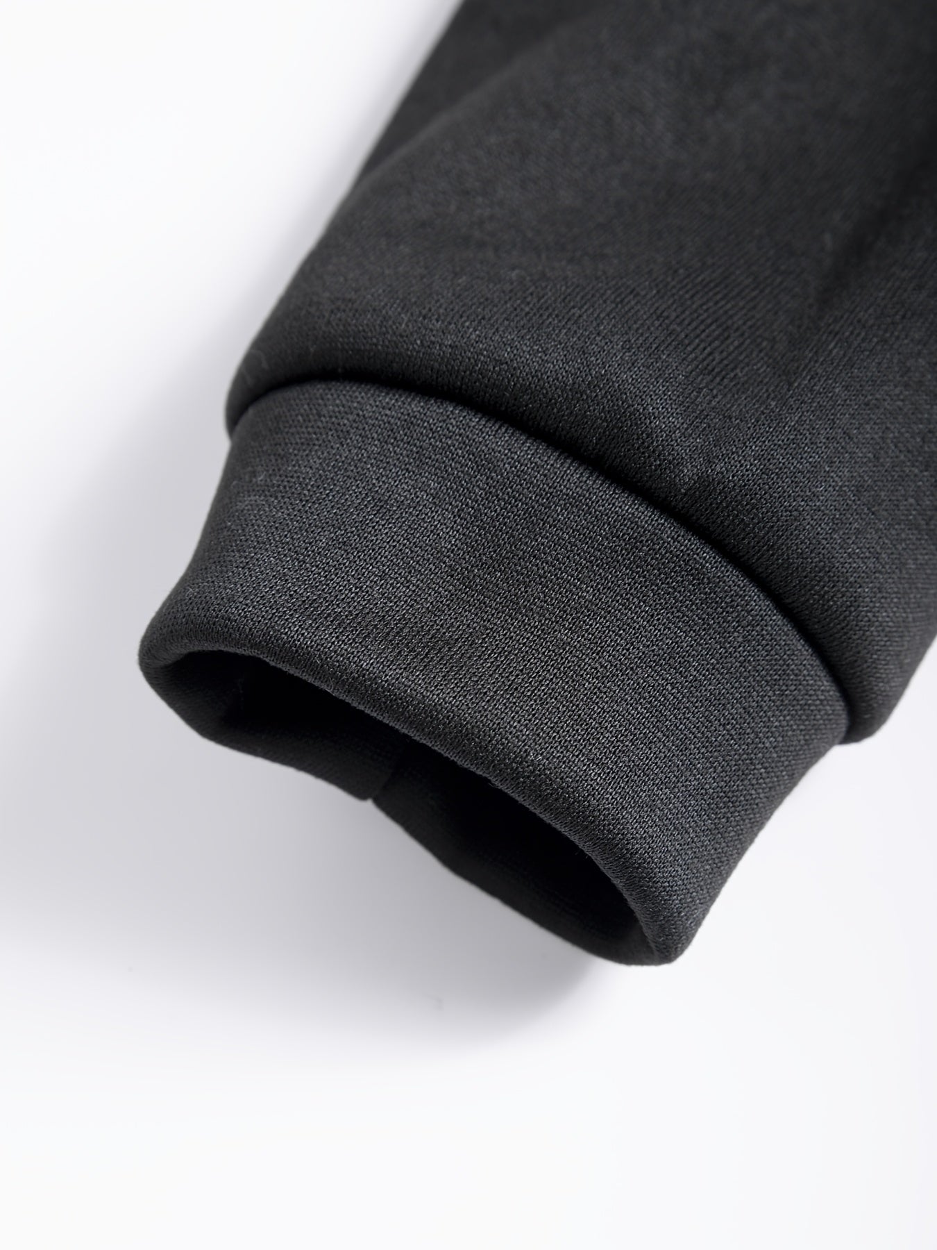 Men'S Stand Collar Zipper Jacket, Fashion Solid Color, Long Sleeve, Fleece, Soft, Casual, Polyester, with Zipper Pocket, for Daily, Sports, Fitness