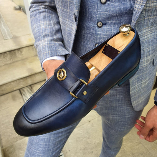 Men's Summer Casual British Style Slip-On Office Shoes - ayq