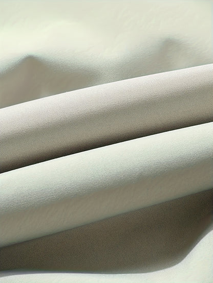 Men'S Fleece Jacket - Full-Zip Hooded Coat with Zippered Pockets, All-Season Lightweight Outerwear for Gym, Hiking, Everyday - - Easy-Care Polyester Jacket for Teens & Adults, Gym Apparel, Sporty Design, Durable Fabric, Activ