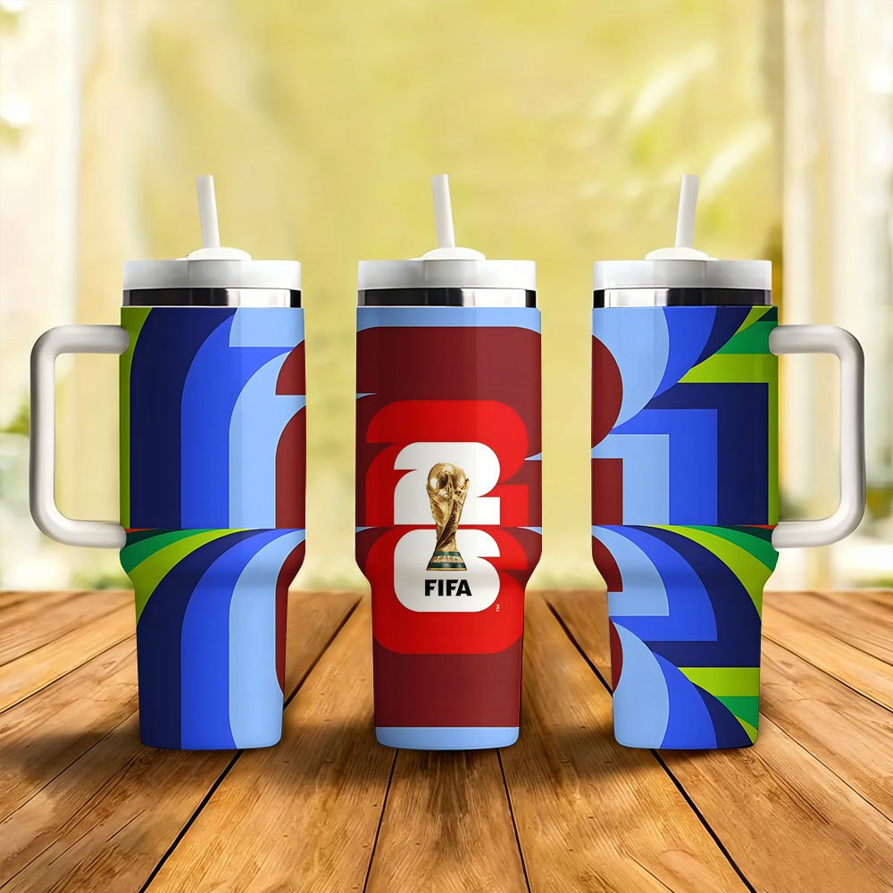 2026 FIFA World Cup Stainless Steel Insulated Travel Tumbler