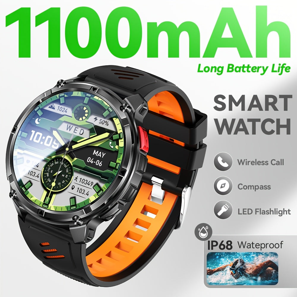 2026 Men’s Smart Watch 1.7” HD Display, 120+ Sports Modes