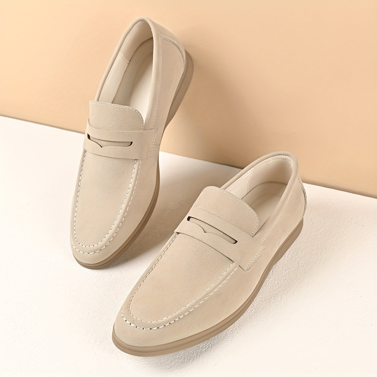 Men's Slip-On Loafers - Stylish, Comfortable All-Season Shoes