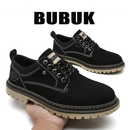Men's Vintage British Style Casual Ankle High-Top Boots