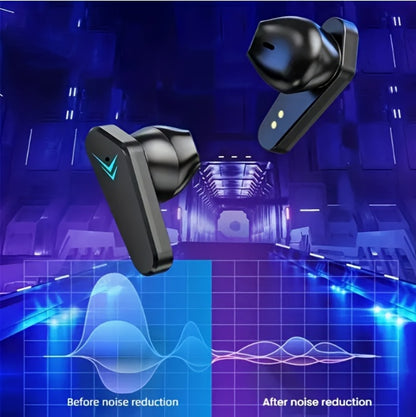 New Wireless Earbuds with LED Display Touch In-Ear TWS True Wireless Sports Music Gaming Headphones Compatible with Smart Devices, Suitable for Low Latency Games and Videos