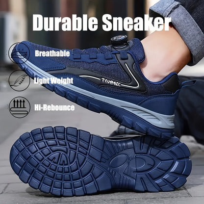 Men'S Lightweight Breathable Outdoor Walking Shoes - Low-Top Comfortable Sneakers with EVA Cushioning, Fabric Upper  Sole for Hiking, Jogging, Casual Wear - Black/White Striped Design, Hiking Shoes, Jogging Footwear, Stylish