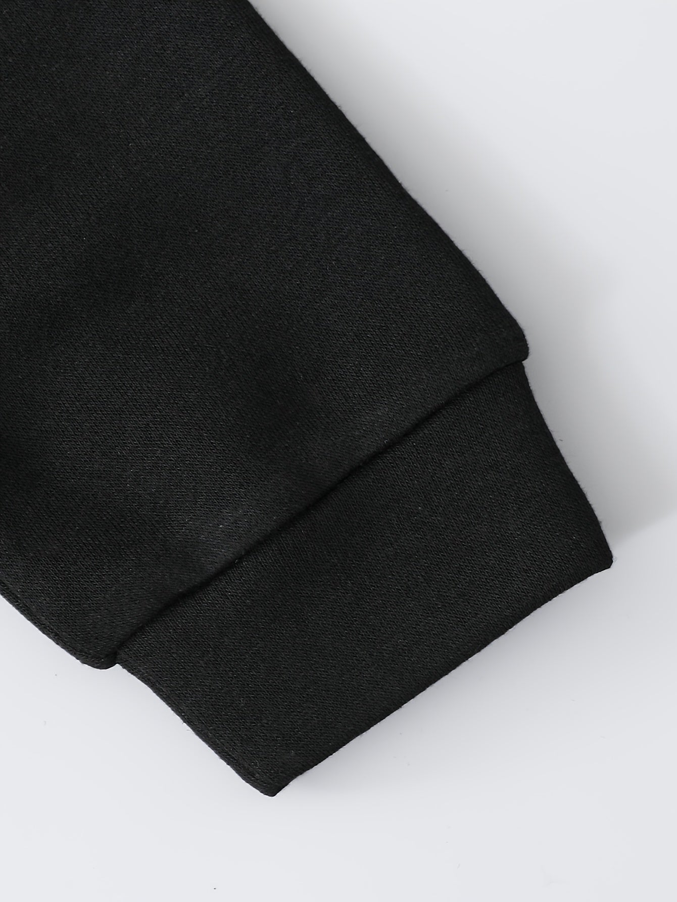 2pcs Set of 3D Embossed Letter Solid Color Thickened Hooded Sweatshirt for Autumn and Winter, Fleece-Lined Fabric with Comfortable Feel and Strong Warmth, Fashionable Versatile Unisex ' Hoodie with Round Neck Pullover, Perfec