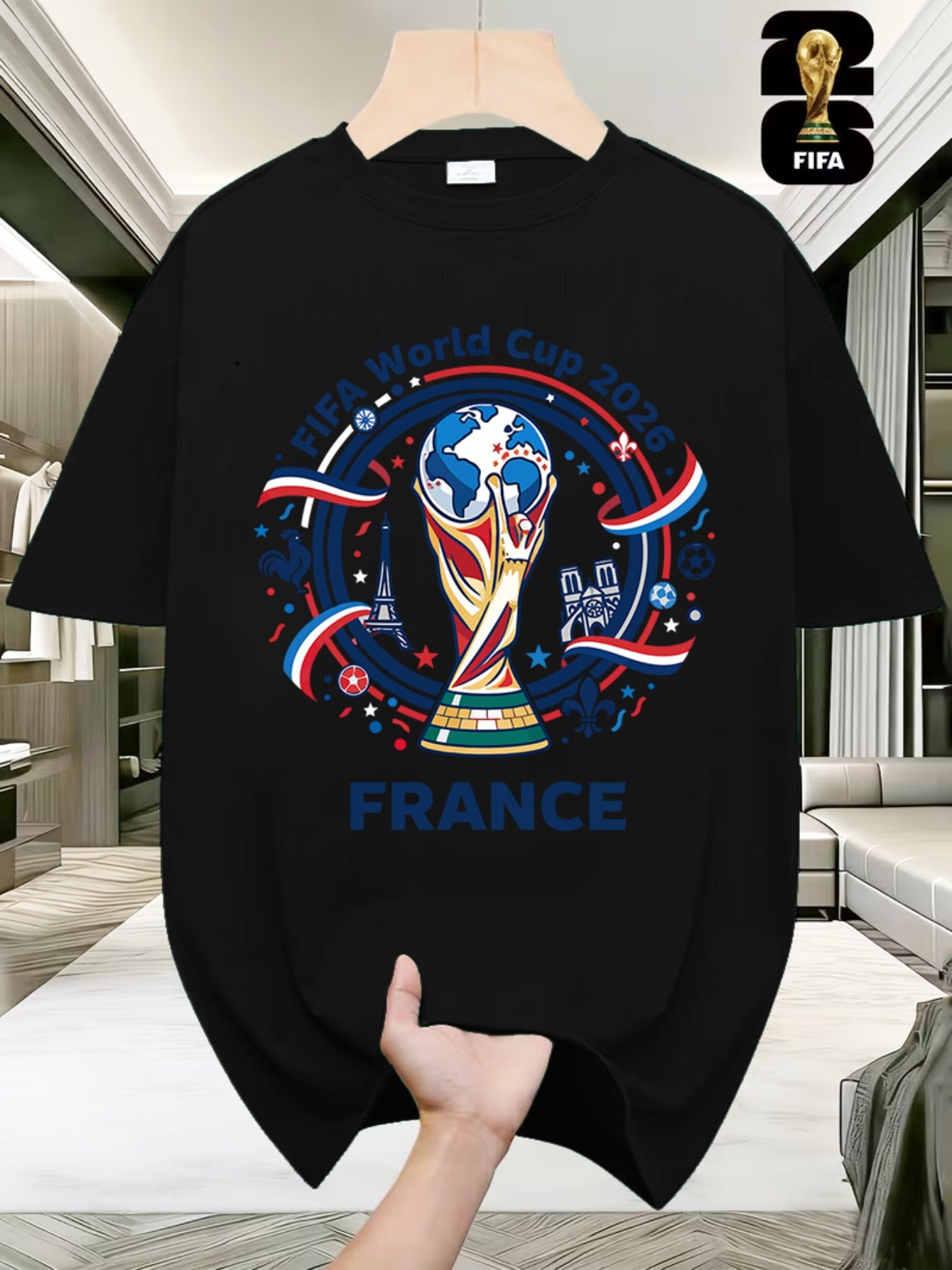 Men's 2026 FIFA World Cup Casual Short Sleeve T-Shirt