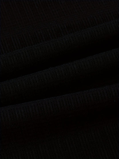 Men's Casual Fashion Short-Sleeve Zip-Up Suit, Suitable for All Seasons - ayq