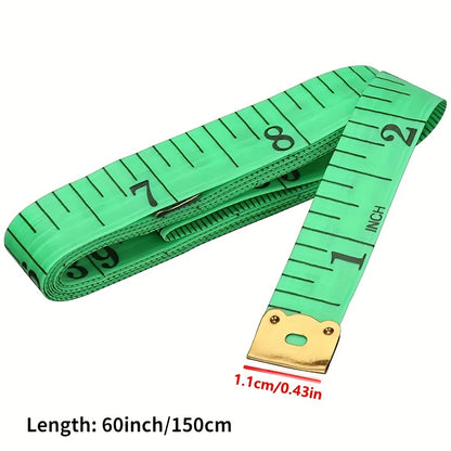 1/3/5pcs of Assorted Color Flexible Measuring Tape, Used for Body Measurements, Sewing, And in Centimeters. - ayq