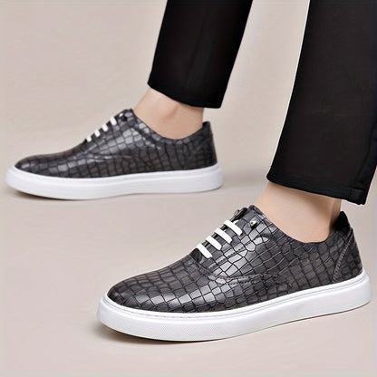 Men's Large Size Casual Slip-On Shoes with Anti-Slip Rubber Sole