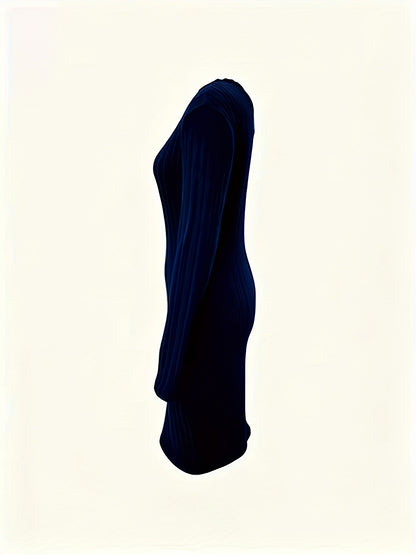 New Autumn-Winter Sexy Off-Shoulder Hip-Hugging Dress