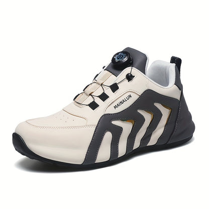 Men's Casual Lightweight Athletic Shoes with Rotary Design - ayq