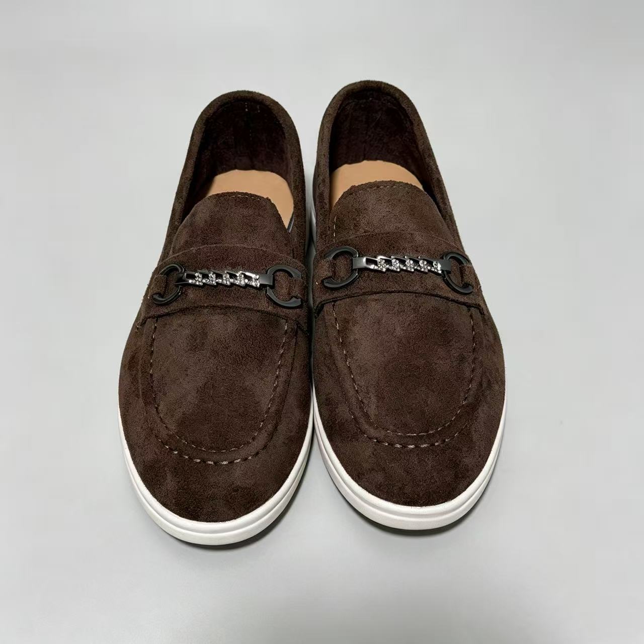 Women's Casual Flat Slip-On Loafers, Comfortable All-Season Shoes
