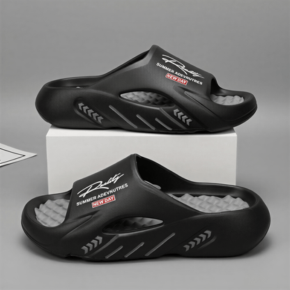 Men's EVA Casual Slip-On Slippers - Soft, Non-Slip, All-Season