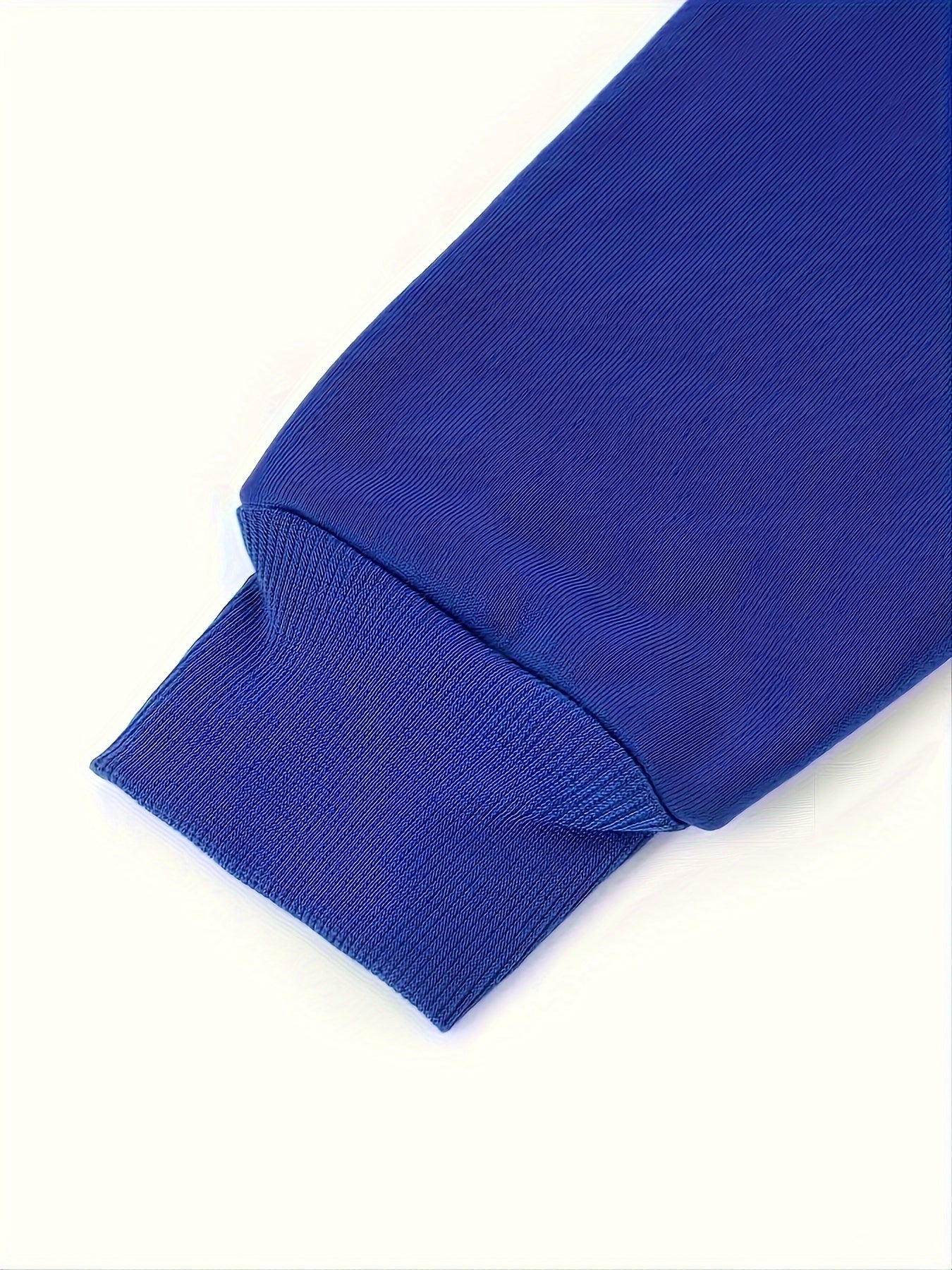 Men's Autumn and Winter Zipper Sweater Contrast Color Shoulder Sleeve Hoodie