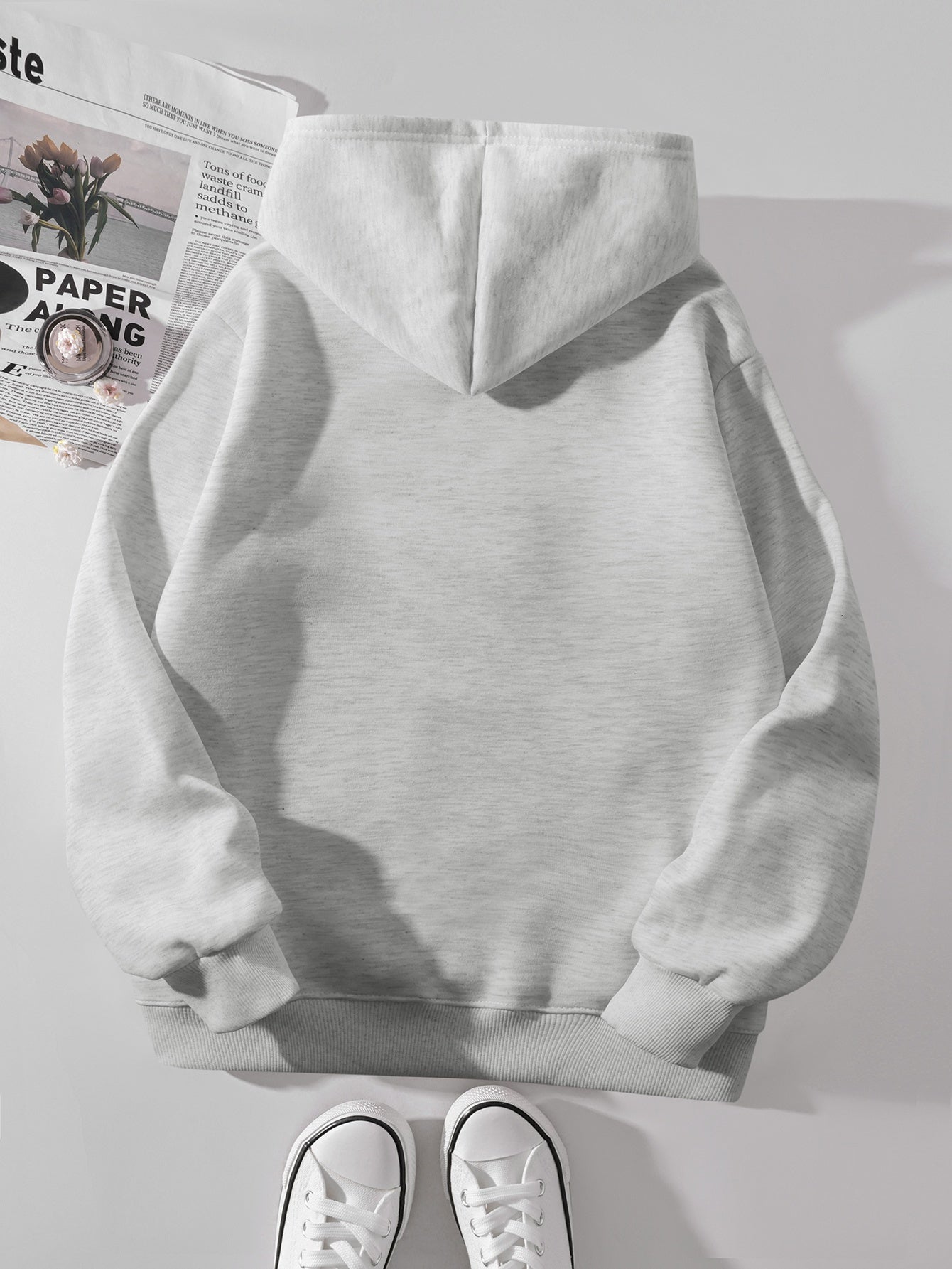 Women'S Hoodie - Goodbye 2025 Hello 2026 Sweatshirt with Christmas Countdown Design, Beige Pullover Hoodie, Front Pocket for Fall/Winter, Cozy Long Sleeve Sweater for New Year'S Eve & Everyday Winter Outfits - Perfect Gift fo