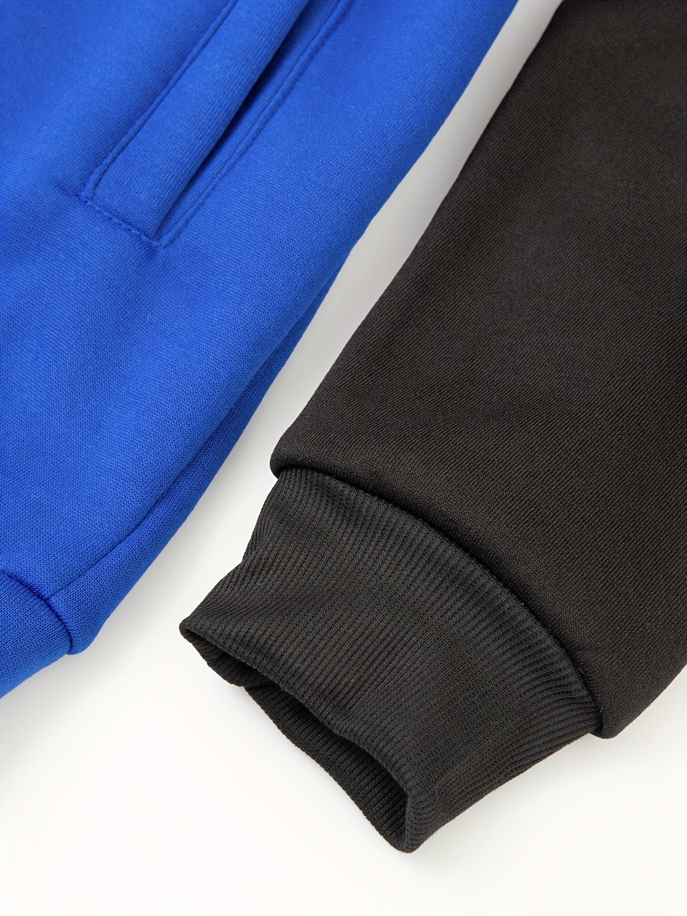 Men's Colorblock Hooded Jacket For Sports Outdoor, Stylish Leisure Outwear