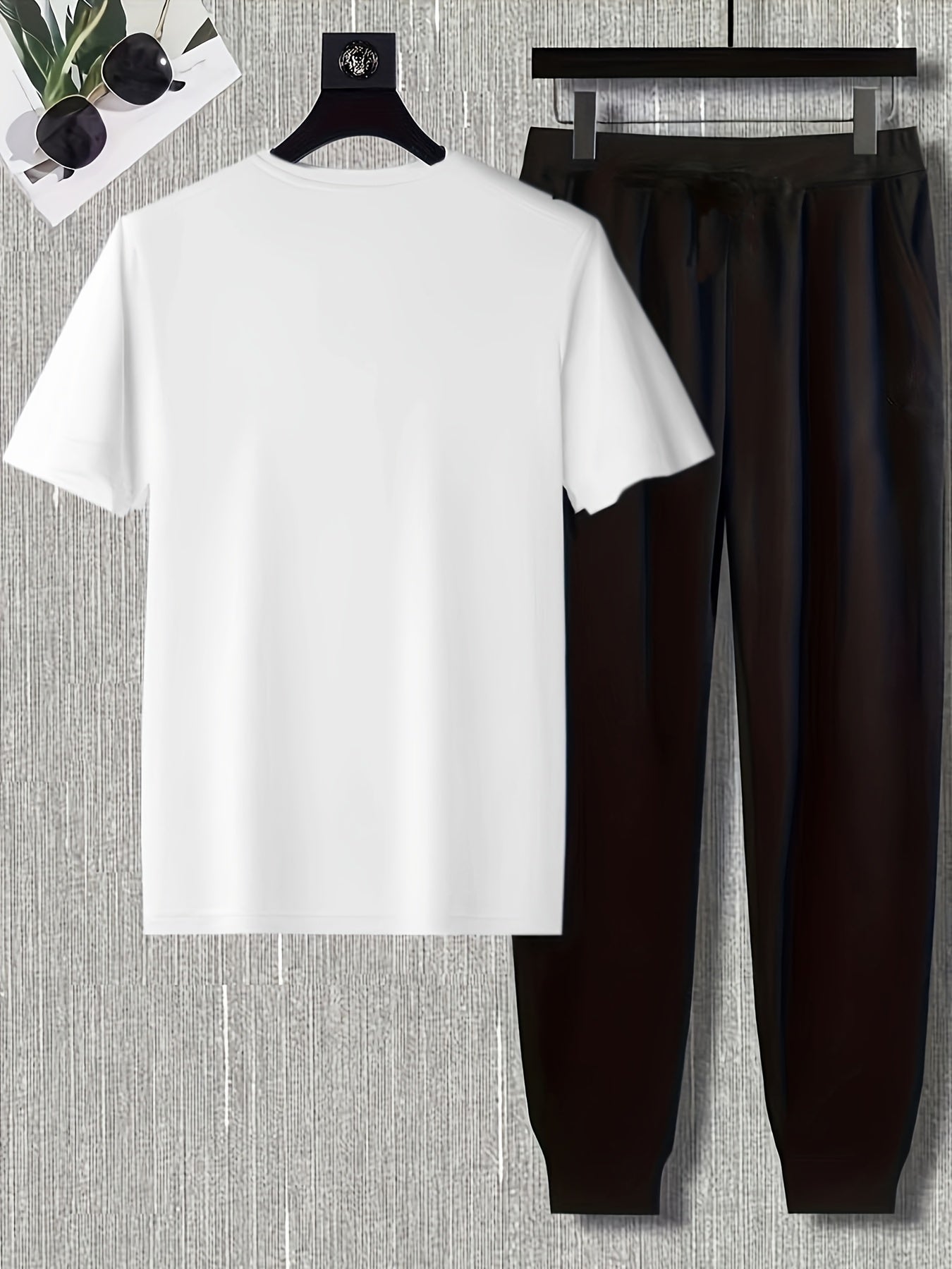 Men's Casual Homewear Suit Fashion Logo Pajamas Gift