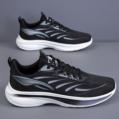 Mesh Men's Running Shoes, Women's Lightweight Breathable Soft Cushioned Outsole for Road and Trail Use, Multifunctional Non-Slip Shoes Suitable for Marathon, Off-Road Cycling, Gym Aerobics, Hiking, Mountaineering, and Daily W - ayq