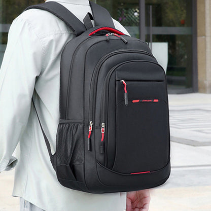 Leisure Backpack - Spring/Summer Universal, Autumn/Winter Simple Backpack, Thoughtful Gift Recommendation, Comfortable Carrying, Lightweight and Effortless, Suitable for Commuting and Various Life Scenarios [Zipper Direction