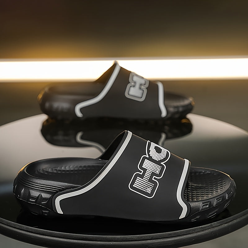 Men's Casual Open-Toe Slippers Durable EVA Outdoor Indoor