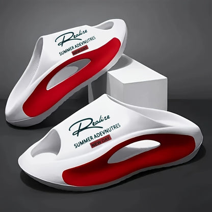 Men's EVA Indoor Slides with Arch Support - Non-Slip Casual Slippers