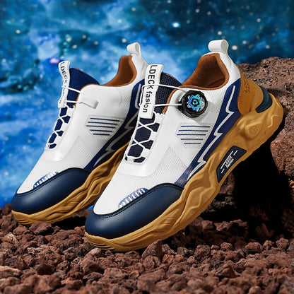 2025 Men'S Slip-Resistant Durable Fashionable Comfortable Height-Increasing Casual Skate Shoes, Low Top Round Toe Lace-Up with Fabric Inner  PVC Sole for All Seasons, Street Style Casual Footwear   Modern Look Sneakers   Dur
