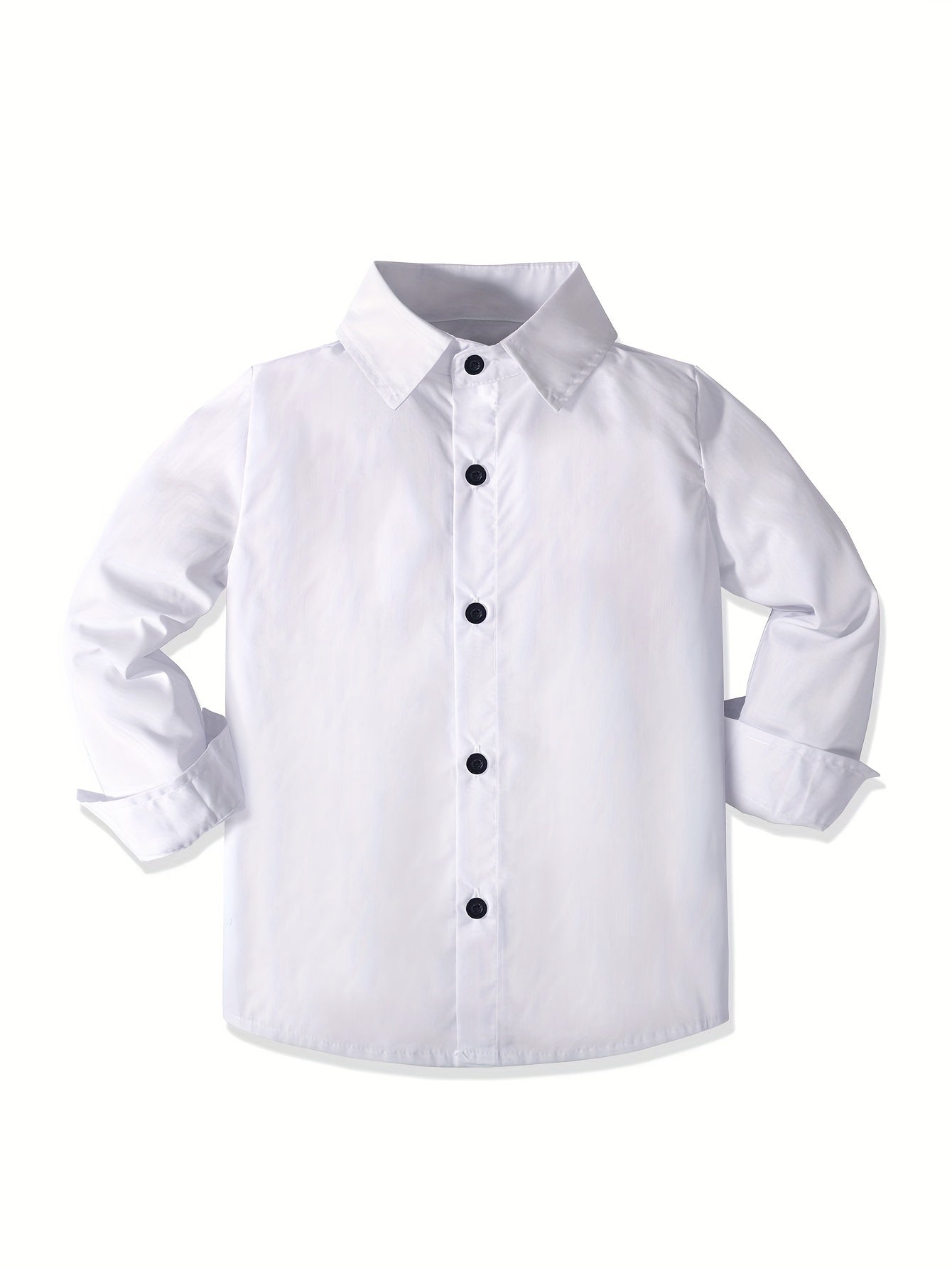 Boys' Striped Vest Suit with White Shirt and Trousers