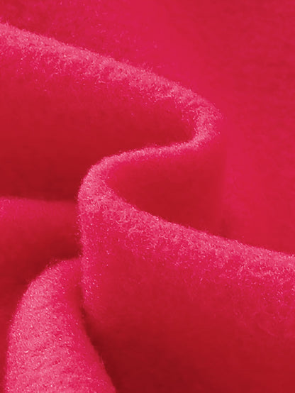 2pcs Soft Comfortable Girls' Outfit, New Year Christmas Valentine'S Day Set with Solid Color Long Sleeve Top + Elastic Waist Pants, LOVE Letter Embroidery Pattern, for Outdoor, Party, Birthday, Casual Wear, Party Attire, Eleg