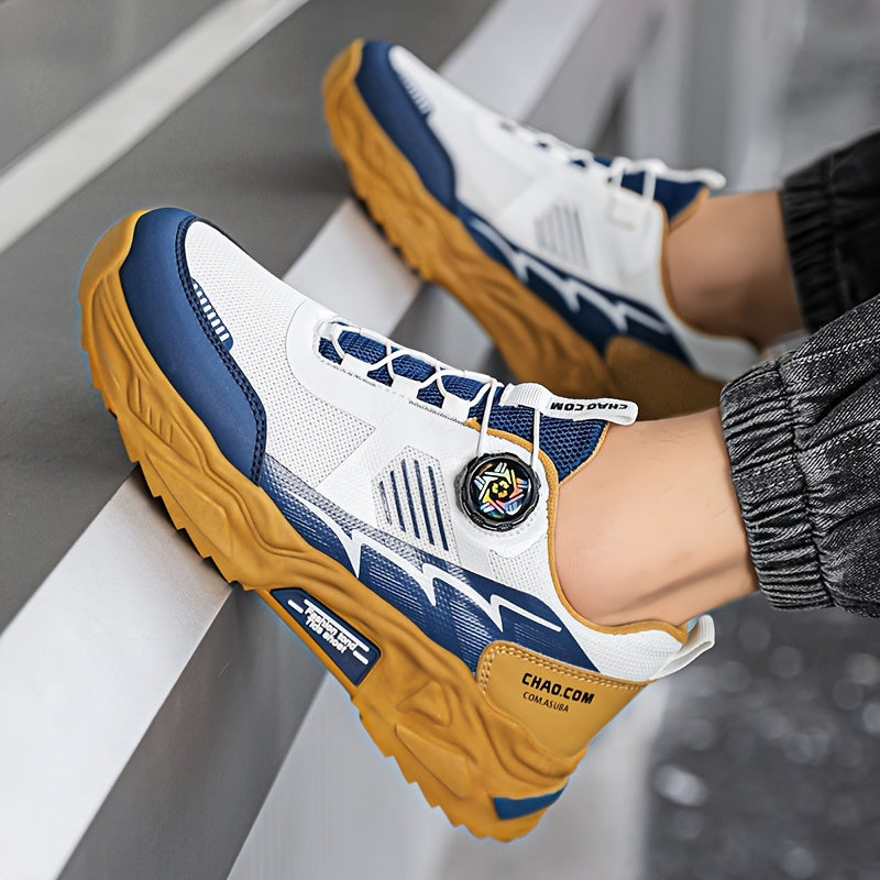 Men's Breathable Anti-Odor Outdoor Sneakers with Height - Low-Top Elastic Closure Running Shoes Suitable for Gym,, Casual Wear - -Season Comfortable Athletic Footwear with Odor-Resistant Technology - ayq