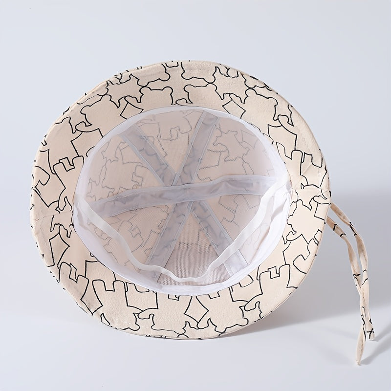 Unisex Summer Sun Hat Breathable Polyester Outdoor Cap