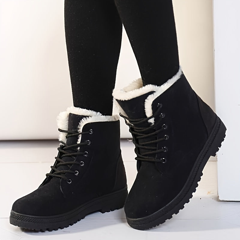 Women's Ankle Boots Winter Warm Shoes Fashion Comfortable Lightweight Versatile Boots