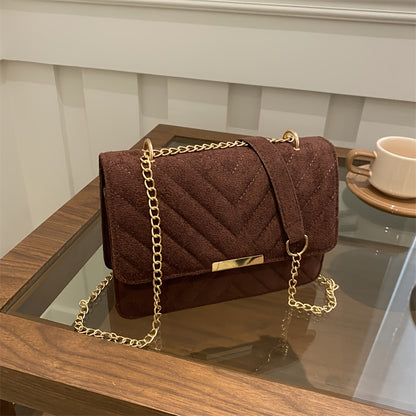 2025 Spring New Stylish Small Square Bag, Retro Fashion, Minimalist Niche Handbag for Women, Suitable for Commuting And Crossbody Use