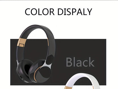 07S Wireless Over-Ear Headphones - Wireless 5.3, Long Battery Life, Soft Earmuffs, HD Sound, Portable & Adjustable for Outdoor Sports and Commuting, Outdoor Sports Headphones|Modern Wireless Headphones|Comfortable Earmuffs
