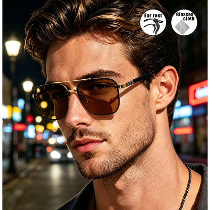 Vintage Geometric UV400 Sunglasses for Men and Women