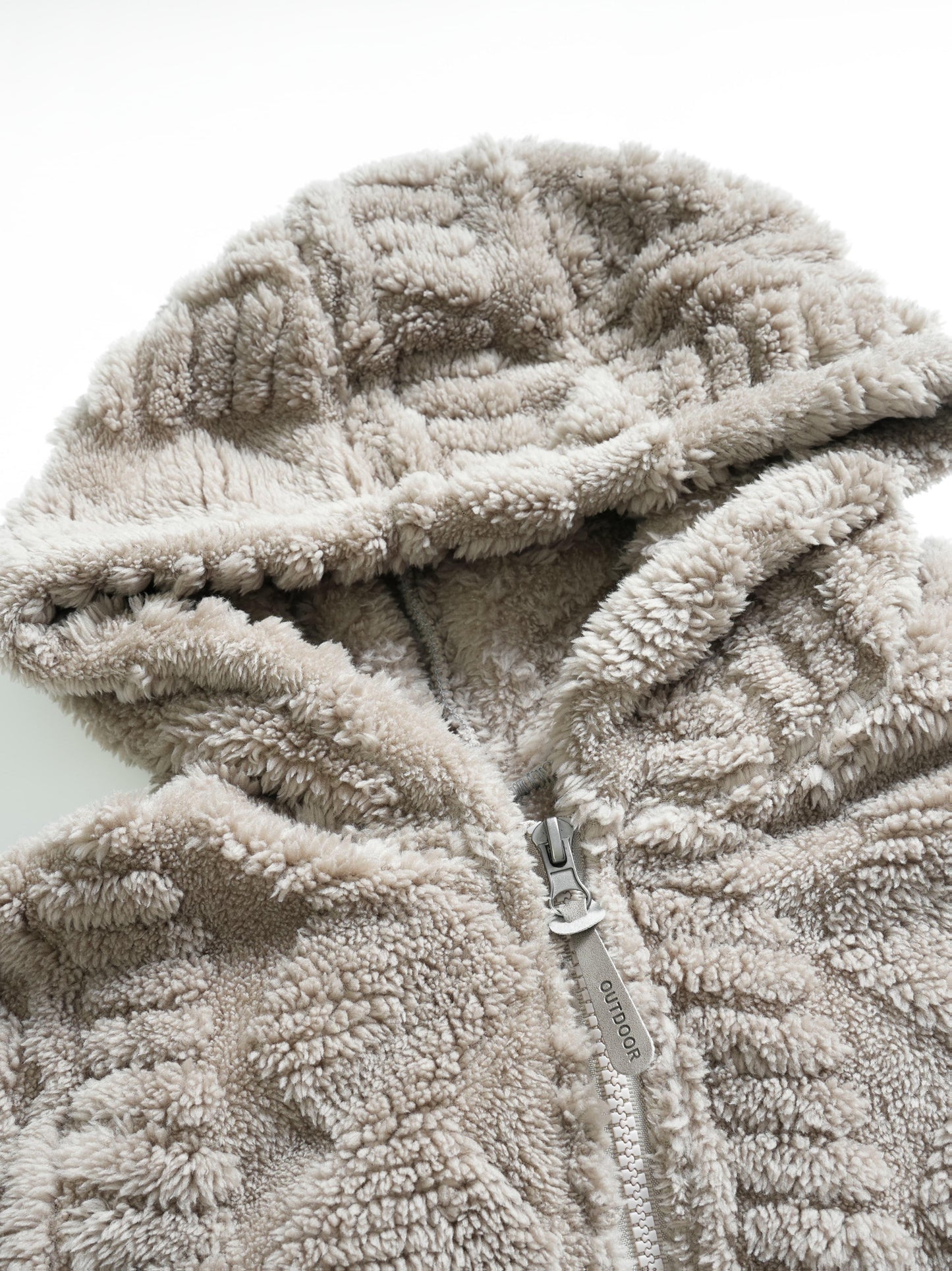 [Elson OBM] Solid Color Fashion Hooded Jacket, Long Sleeve Zip-Up Outerwear, Windproof and Warm, Comfortable for Autumn and Winter, Ideal as a Gift