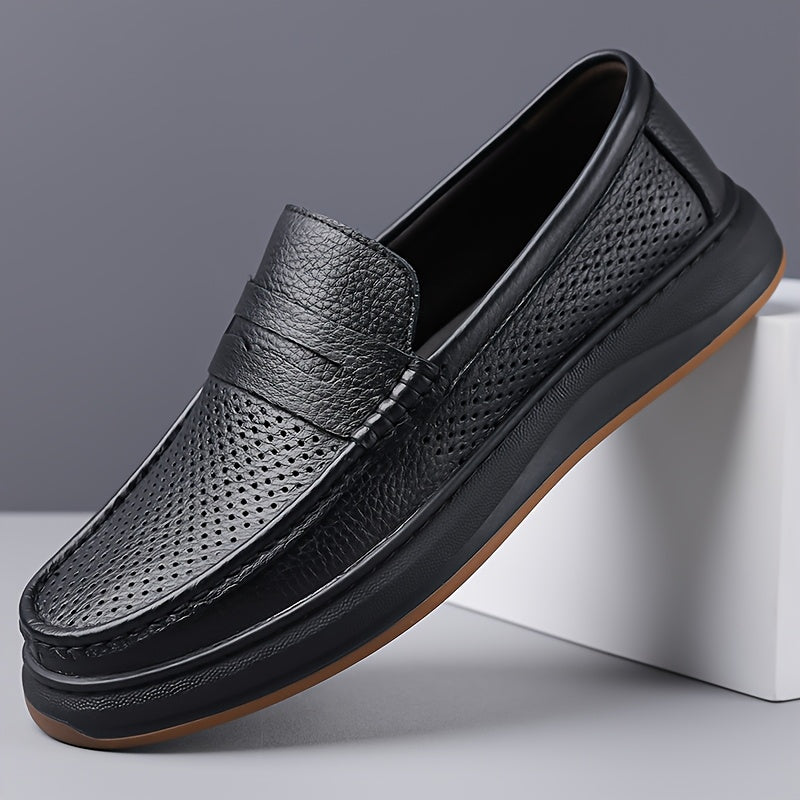 Men's Comfortable Business Casual Loafers with Non-Slip Sole