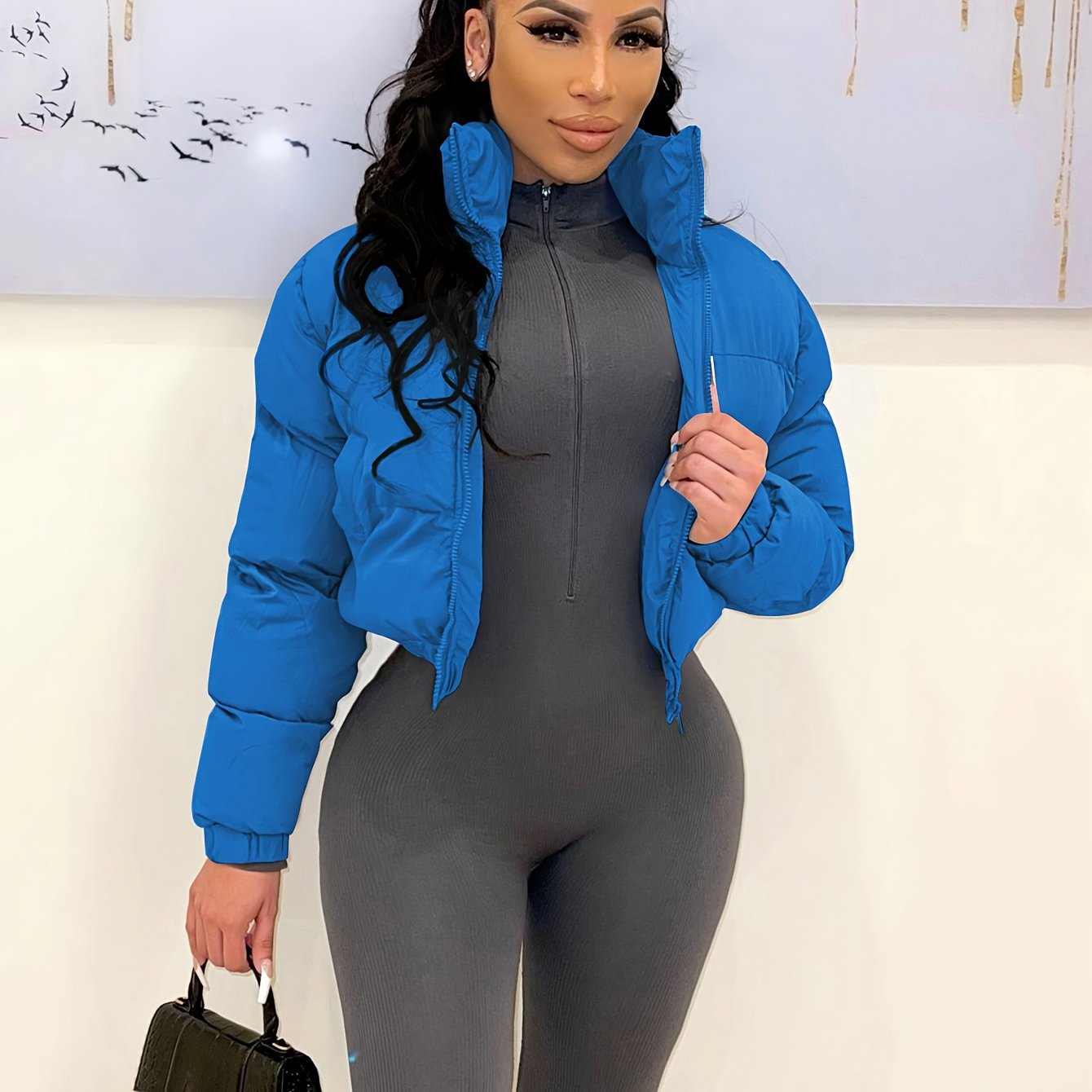 Autumn/Winter European and American Short Women's Jacket