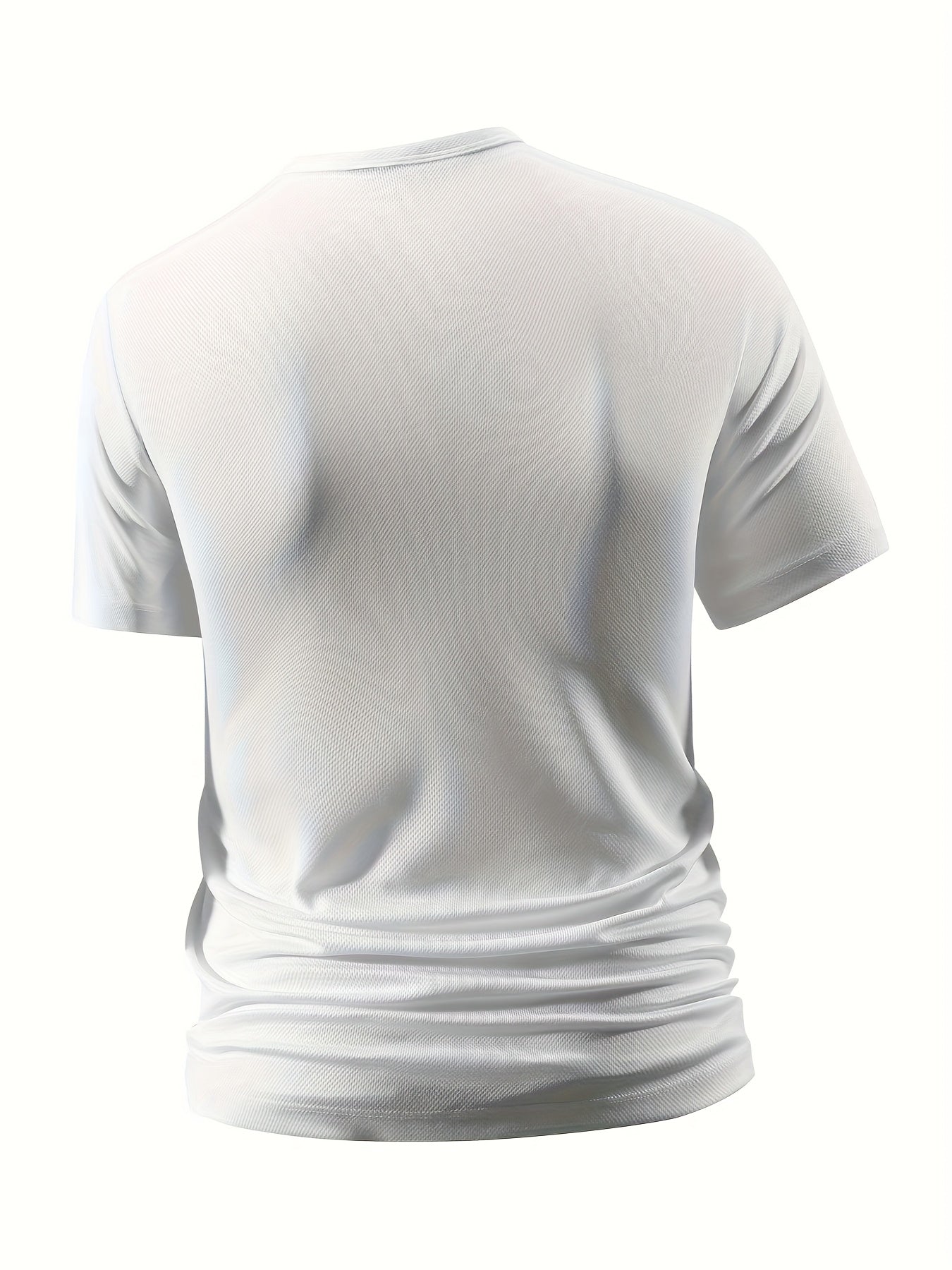 Men'S Lightweight  Breathable Quick-Dry T-Shirt - V-Neck, Short Sleeve, Solid Black, Soft Polyester Fabric for Gym, Running, Daily Wear  Outdoor Activities, Workout Clothes