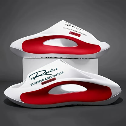Men's EVA Indoor Slides with Arch Support - Non-Slip Casual Slippers