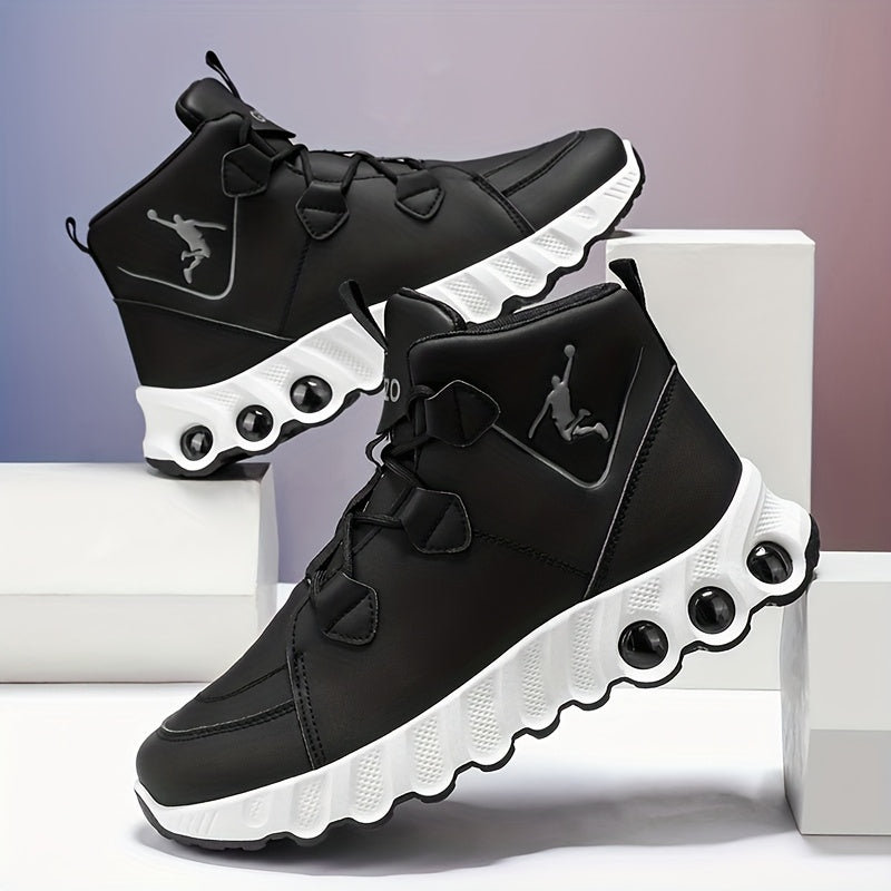 [sneakers] Men'S Mid-Top Basketball Shoes for Outdoor Fashion Trends