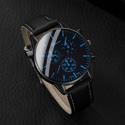5pcs men&women&apos;s Watch Set: Stylish Casual Quartz Wristwatch, Necklace, Bracelet, Ring, and Wallet, Suitable for Women&women