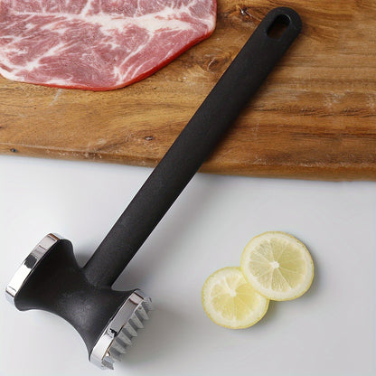 1pc, Meat Hammer, Zinc Alloy Meat Mallet, Metal Meat Pounder, Household, Meat Tenderizer, Meat Tenderizer Hammer, Meat Tenderizer Tool, Knocking Meat Hammer, Kitchen Stuff, Kitchen Gadgets Kitchen Accessories