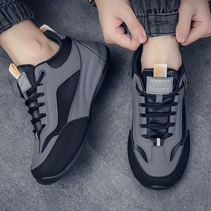 VanWeir Men's Casual Sneakers - Non-Slip, Comfortable Outdoor Footwear with Easy On-Off Design for Every Season