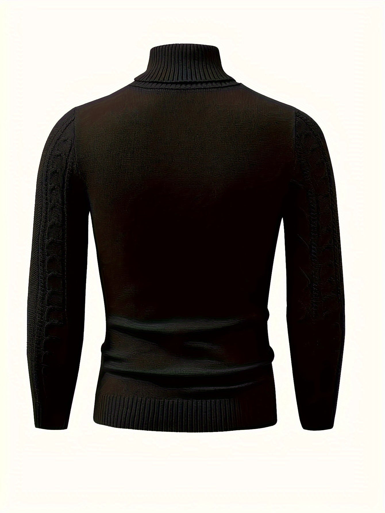 2024 New Cross-Border Men'S Plaid Knit Pullover Sweater (Men'S Warm Top)