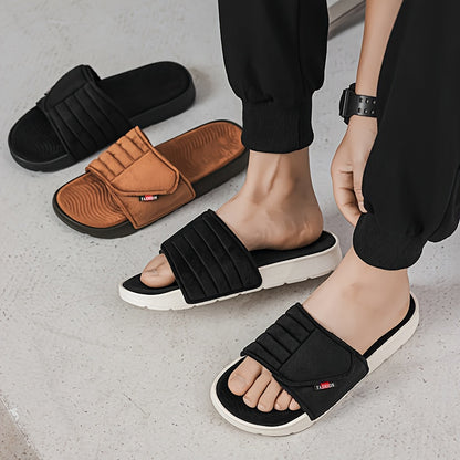 Comfortable All-Season Microfiber Couple's Casual Slippers