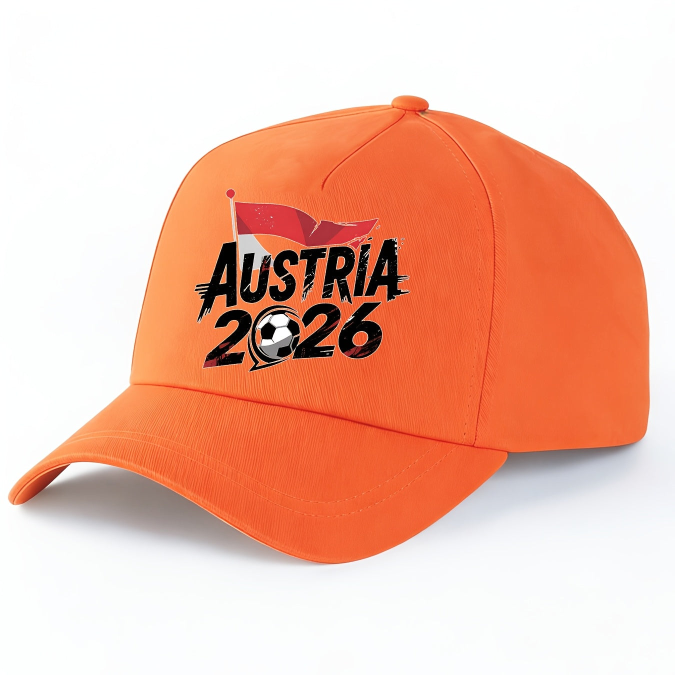 Unisex Austrian Theme Baseball Cap, Breathable Polyester Hat