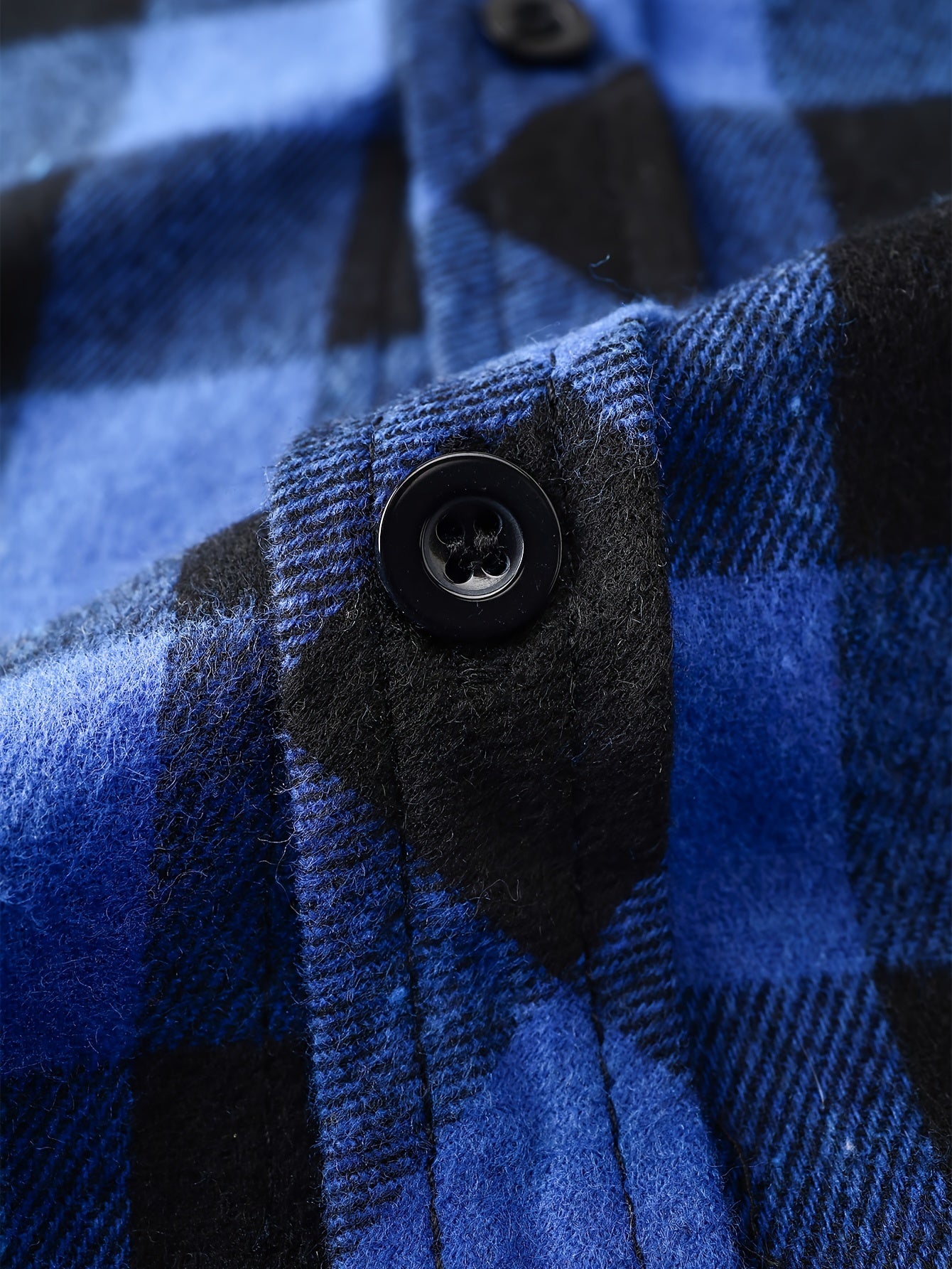 Plaid Shirt Coat For Men Long Sleeve Casual Regular Fit Button Up Hooded Shirts Jacket