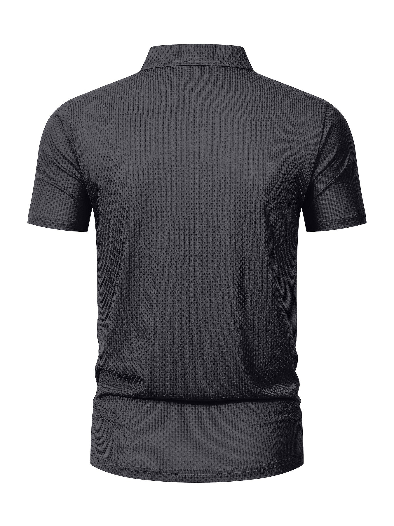 New Arrival of Plus-Size Men'S Polo Shirts, Featuring Short Sleeves And Classic Details Like a Collar And Buttons, Perfect for Casual Everyday Wear - ayq