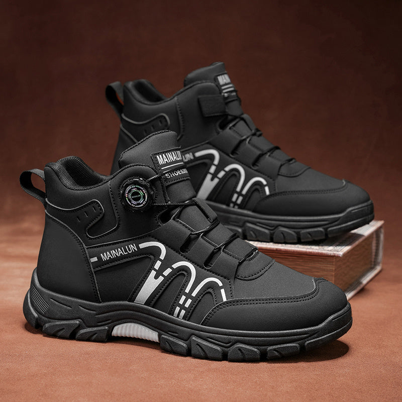 Men's Casual Chukka Boots for Hiking and Outdoor Use
